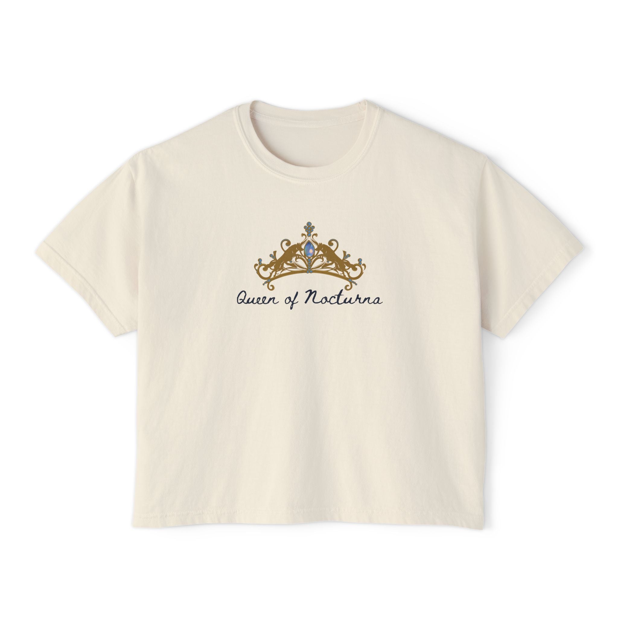Queen of Nocturna Crop Top