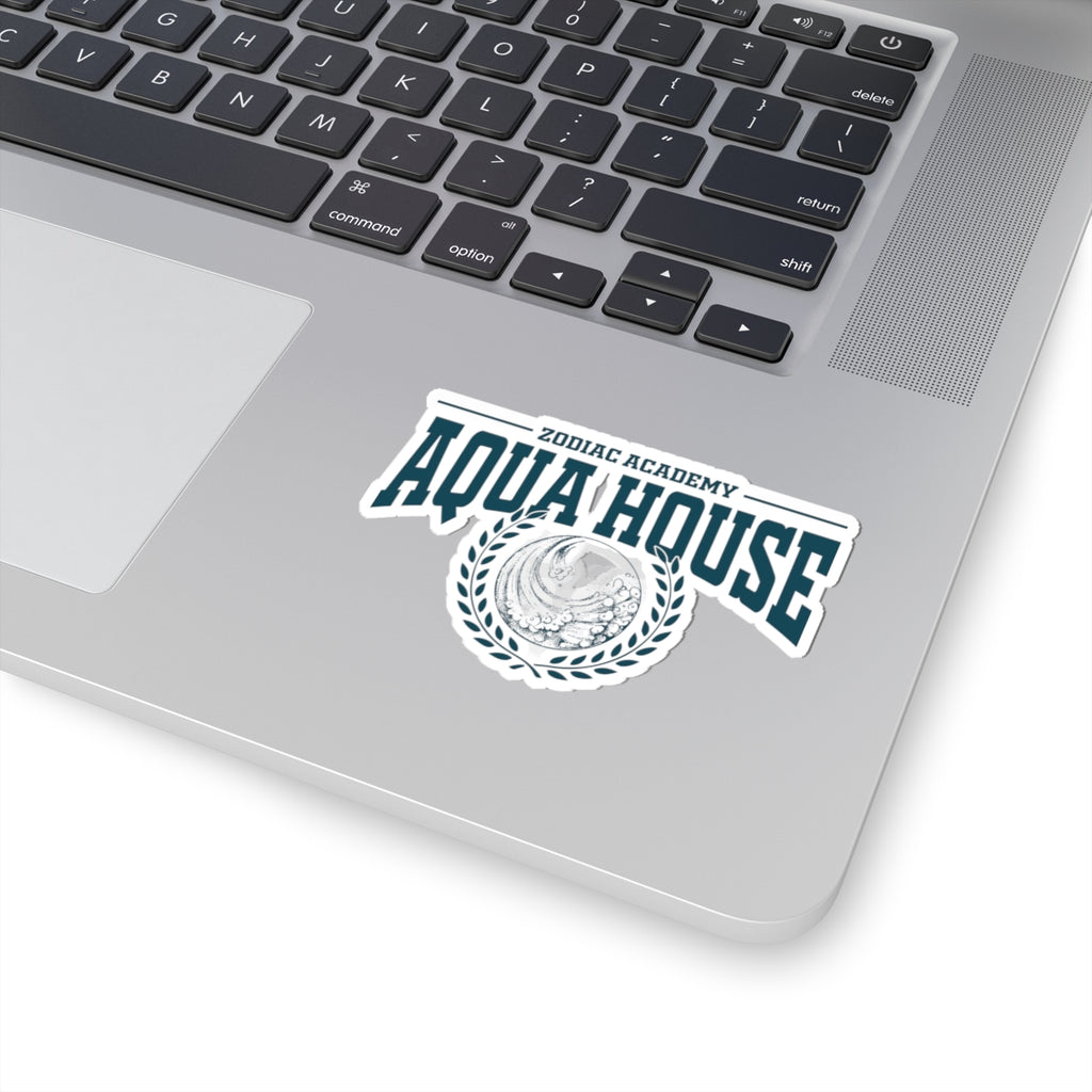 Aqua House Sticker